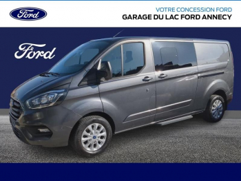 FORD Transit Custom Fg VUL 340 L2H1 2.0 EcoBlue 170 S&S Cabine Approfondie Limited BVA6 38300 km à vendre